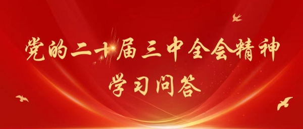 黨的二十屆三中全會精神 | 學習問答